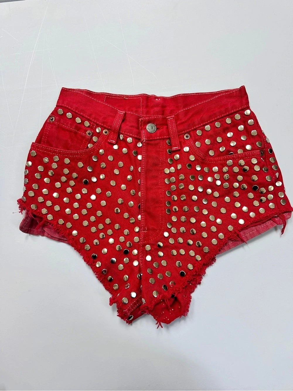 RARE 90s Levi’s studded ultra cheeky micro cutoffs